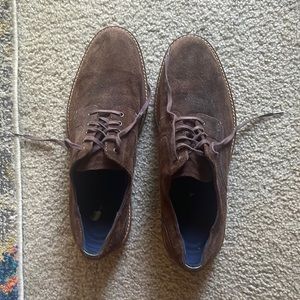 Cole haan suede dress shoes